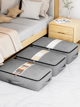 1PC Large-Capacity Gray Storage Bag